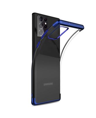 Samsung Galaxy S21 Ultra 5G Hoesje Gekleurde Siliconen Kleurbescherming