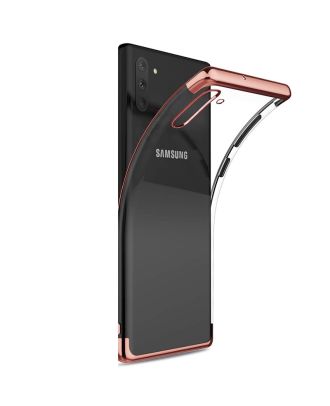 Samsung Galaxy Note 10 Kılıf Colored Silicone Yumuşak