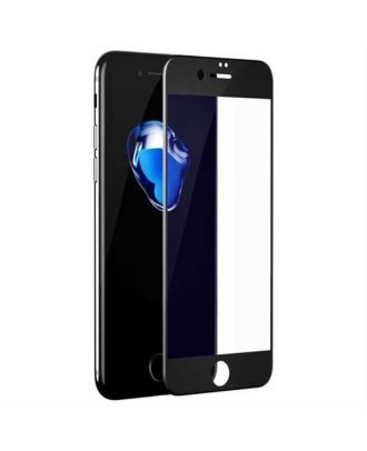 Apple iPhone SE 2022 Full Covering Flexible Fiber Nano Screen Protection Black