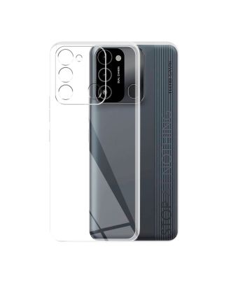 Tecno Spark 8C Case Transparent with Super Silicone Protection