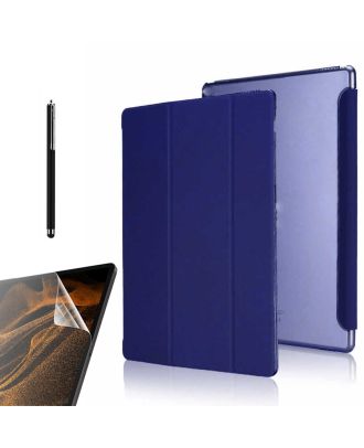 Samsung Galaxy Tab A 8.0 2019 T290 Hoesje Smart Cover Clamshell Stand Slaapstand sm1 + Nano + Pen