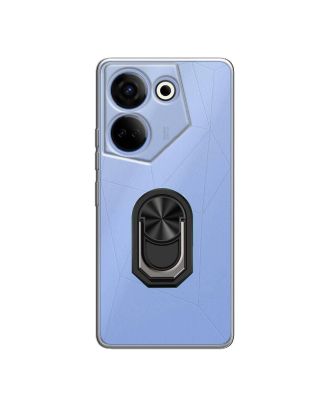 Tecno Spark 9 Pro Case Camera Beschermde TPU Qstand Cover