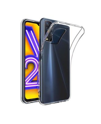 Vivo Y20 Case Super Silicone Beschermd Transparant + Nano Glas