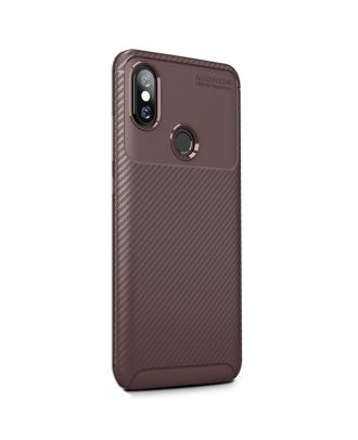 Teleplus Xiaomi Mi A2 Case Negro Carbon Design Silicone + Nano