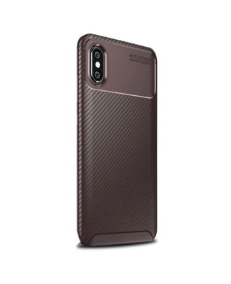 Xiaomi Mi Max 3 Case Negro Carbon Design Silicone