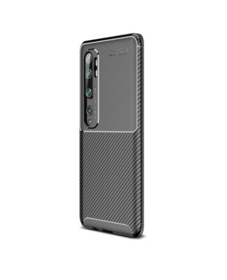 Xiaomi Mi Note 10 Pro Case Negro Carbon Design Silicone
