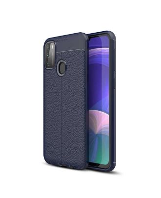Xiaomi Poco M3 Case Niss Silicone Leather Look