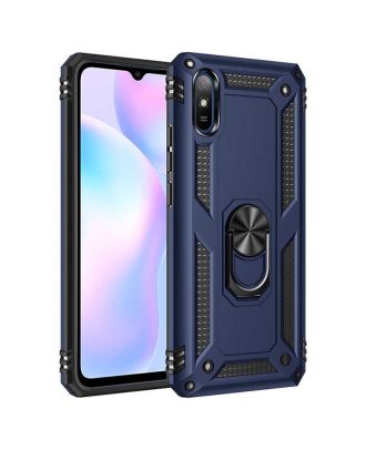 Xiaomi Redmi 9A Case Tank Protection Vega Stand Ring Magnet