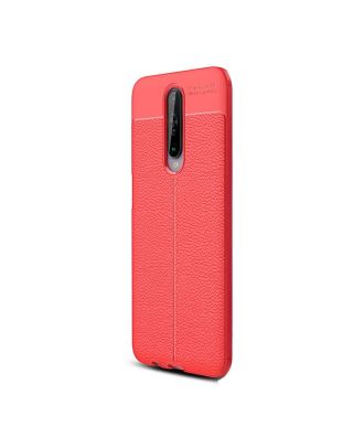 Xiaomi Poco X2 Case Niss Silicone Leather Look