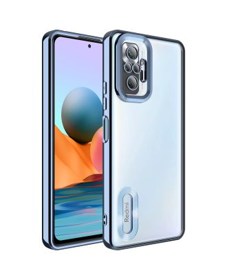 Xiaomi Redmi Note 10 Pro Max Case With Camera Protection Silicone Showing Logo