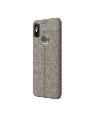 Xiaomi Redmi Note 6 Pro Case Niss Silicone Leather Look Ultra Protection