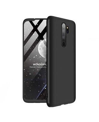 Xiaomi Redmi Note 8 Pro Case Ays 3-Piece Open Front Hard Rubber Protection