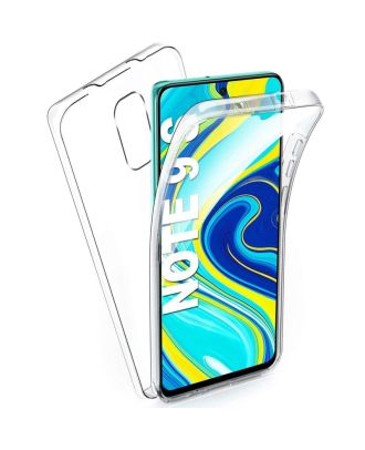 Xiaomi Redmi Note 9S Case Front Back Transparent Silicone Protection