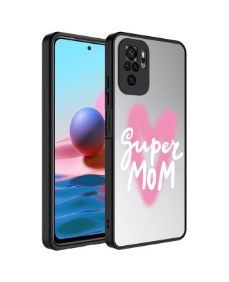 Xiaomi Redmi Note 10 Hoesje Mirror Patterned Camera Protected