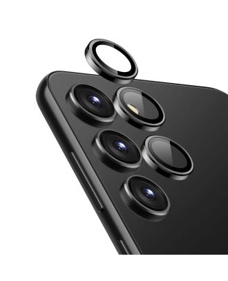 Samsung Galaxy S23 Plus Volledig Bedekkende Screenprotector + Metalen Enkele Lens