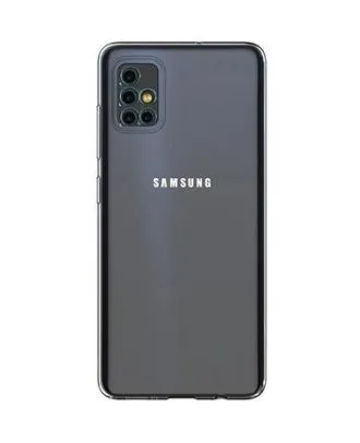 Samsung Galaxy A51 Kılıf Kamera Korumalı Şeffaf Silikon