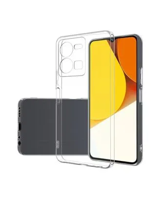 Vivo Y22S Case Super Silicone Lux Transparent with Camera Protection