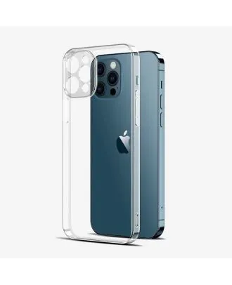 Apple iPhone 12 PRO Kılıf Kamera Korumalı Şeffaf Silikon