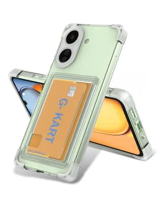 Xiaomi Poco C65 Case G-card Shockproof Cover with Card Holder