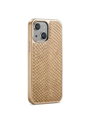 Apple iPhone 14 Plus Hoesje Snake Skin Textured Patterned Silicone