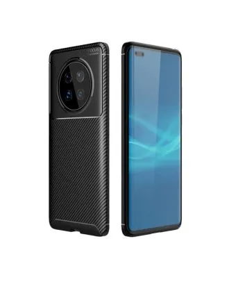 Huawei Mate 40 Pro Case Negro Carbon Design Silicone