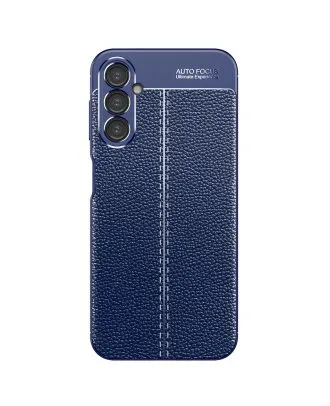 Samsung Galaxy A14 Case Niss Silicone Leather Look Camera Protected